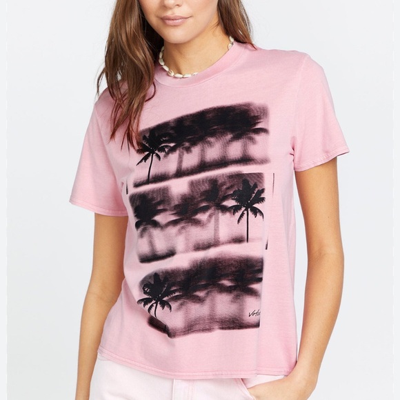 VOLCOM Beachy Coastal Graphic TEE NWT XS - Picture 1 of 7